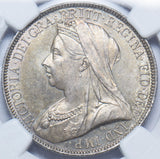1893 Florin (NGC MS 64) - Victoria British Silver Coin - Superb
