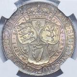 1901 Florin (NGC MS 62) - Victoria British Silver Coin - Superb