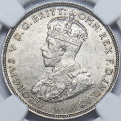 1911 Australia Florin (NGC MS 62) - George V Silver Coin - Superb
