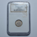 1901 Sixpence (NGC MS 63) - Victoria British Silver Coin - Superb