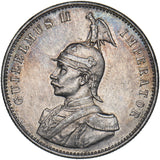 1905 German East Africa 1 Rupie - Wilhelm II Silver Coin - Very Nice