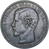 1866 Guatemala 1 Peso - Silver Coin - Nice