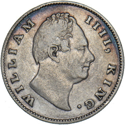 1835 East India Company 1 Rupee - William IV Silver Coin - Nice