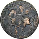 1690 Ireland Gunmoney Crown - James II Copper/Brass Coin