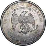 1874 USA Trade Dollar - Silver Coin - Very Nice
