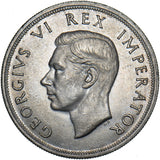 1947 South Africa 5 Shillings - George VI Silver Coin - Superb