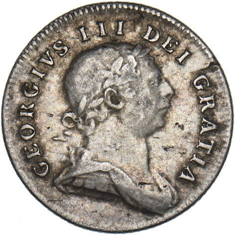 1805 10 Pence Bank Token - George III Silver Coin - Nice