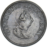 1805 Ireland Halfpenny - George III Copper Coin