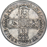 1686 Crown - James II British Silver Coin - Nice