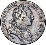 1695 Crown - William III British Silver Coin - Nice
