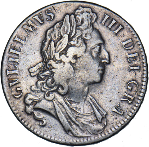 1695 Crown - William III British Silver Coin - Nice
