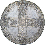 1703 Vigo Crown - Anne British Silver Coin - Nice