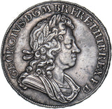 1716 Crown - George I British Silver Coin - Very Nice