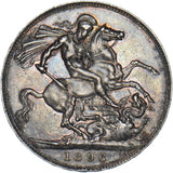 1896 LX Crown - Victoria British Silver Coin - Very Nice