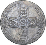 1697 Halfcrown - William III British Silver Coin