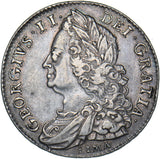 1746 Lima Halfcrown - George II British Silver Coin - Nice