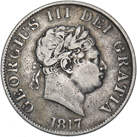 1817 Halfcrown - George III British Silver Coin