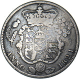 1821 Halfcrown - George IV British Silver Coin