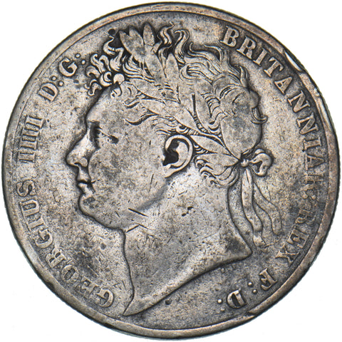 1823 Halfcrown - George IV British Silver Coin