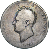 1825 Halfcrown - George IV British Silver Coin
