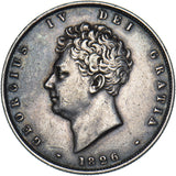 1826 Halfcrown - George IV British Silver Coin - Very Nice