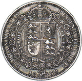 1889 Halfcrown - Victoria British Silver Coin - Nice