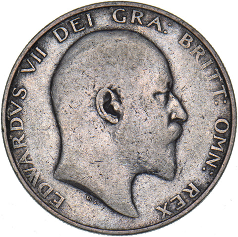 1903 Halfcrown - Edward VII British Silver Coin