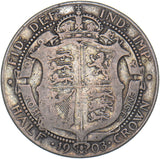 1903 Halfcrown - Edward VII British Silver Coin