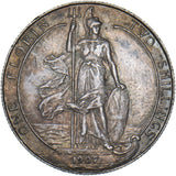 1907 Florin - Edward VII British Silver Coin - Very Nice