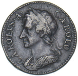 1672 Farthing - Charles II British Copper Coin - Nice