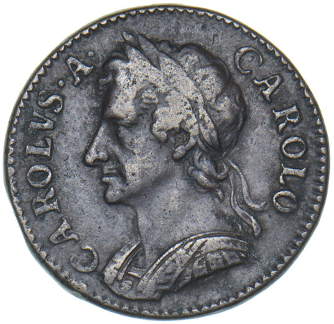 1672 Farthing - Charles II British Copper Coin - Nice