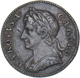 1673 Farthing - Charles II British Copper Coin - Nice