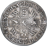 1693 Shilling - William & Mary British Silver Coin