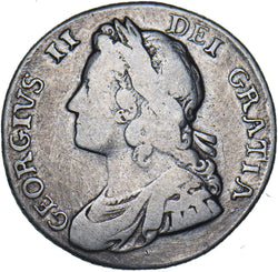 1739 Shilling - George II British Silver Coin