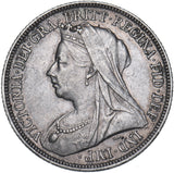 1896 Shilling - Victoria British Silver Coin - Very Nice