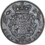1821 Sixpence - George IV British Silver Coin - Nice