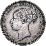 1881 Sixpence - Victoria British Silver Coin - Very Nice