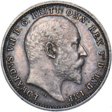 1904 Maundy Fourpence - Edward VII British Silver Coin - Very Nice