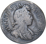 1698 Threepence - William III British Silver Coin