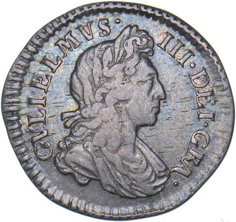 1700 Threepence - William III British Silver Coin - Nice