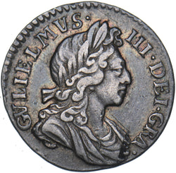 1700 Maundy Twopence - William III British Silver Coin - Nice