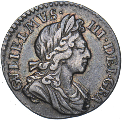 1700 Maundy Twopence - William III British Silver Coin - Nice