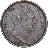 1837 Half Farthing - William IV British Copper Coin - Nice