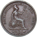 1837 Half Farthing - William IV British Copper Coin - Nice
