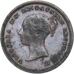 1852 Half Farthing - Victoria British Copper Coin - Nice