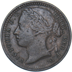 1868 Third Farthing - Victoria British Bronze Coin - Nice