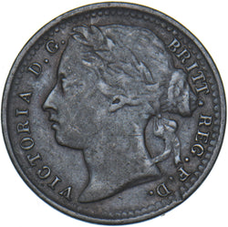 1878 Third Farthing - Victoria British Bronze Coin - Nice