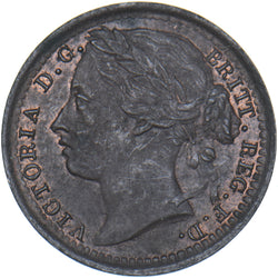 1878 Third Farthing - Victoria British Bronze Coin - Very Nice