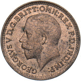 1913 Third Farthing - George V British Bronze Coin - Superb