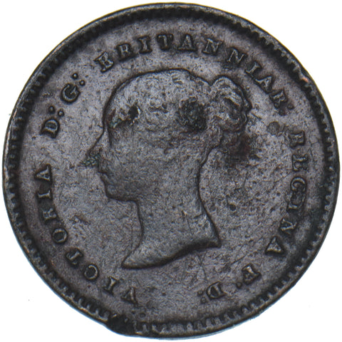 1852 Quarter Farthing - Victoria British Copper Coin